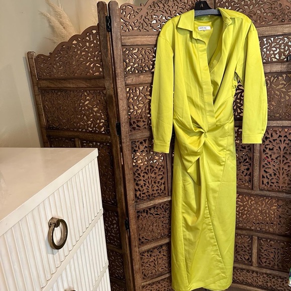 House of CB Castana lime Green Dress - Picture 2 of 4